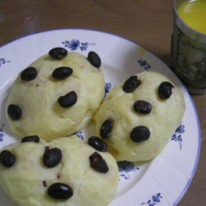 ふっくら仕上がりました～
焼き立てパン、最高★